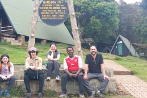 Caminhada diurna no Kilimanjaro