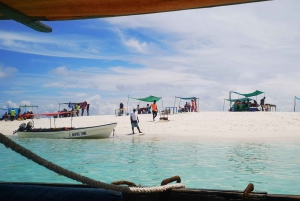 Kizimkazi Zanzibar: delfiinien ja evien snorklaus#BBQ rannalla
