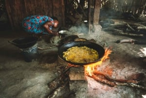 Maasai village visit and chemka hot-springs with hot lunch