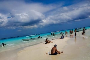 Atol de Mnemba: passeio com golfinhos e mergulho com snorkel