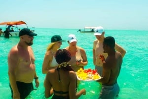 Atol de Mnemba: passeio com golfinhos e mergulho com snorkel