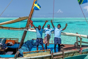 Sansibar: Schnorcheltour zur Insel Mnemba mit Mittagessen