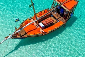 Sansibar: Schnorcheltour zur Insel Mnemba mit Mittagessen
