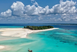 Sansibar: Schnorcheltour zur Insel Mnemba mit Mittagessen