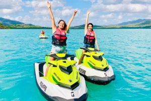 Mnemba paradise; snorkling with jet ski from kendwa beach