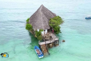 Mnemba Dolphins Tour, Jozani Forest and The Rock Restaurant