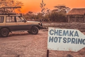 Moshi: dagtrip Chemka Hot Springs met eten en water