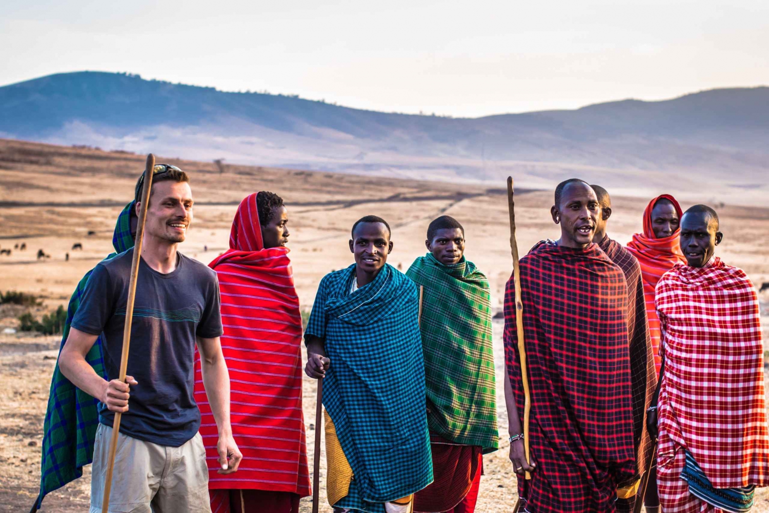 Moshi: Masai-Dorf und Kikuletwa-Hotsping-Tour