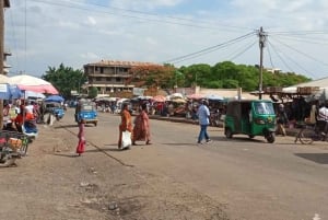 Moshi o Arusha: tour guiado por la ciudad, mercado y compras