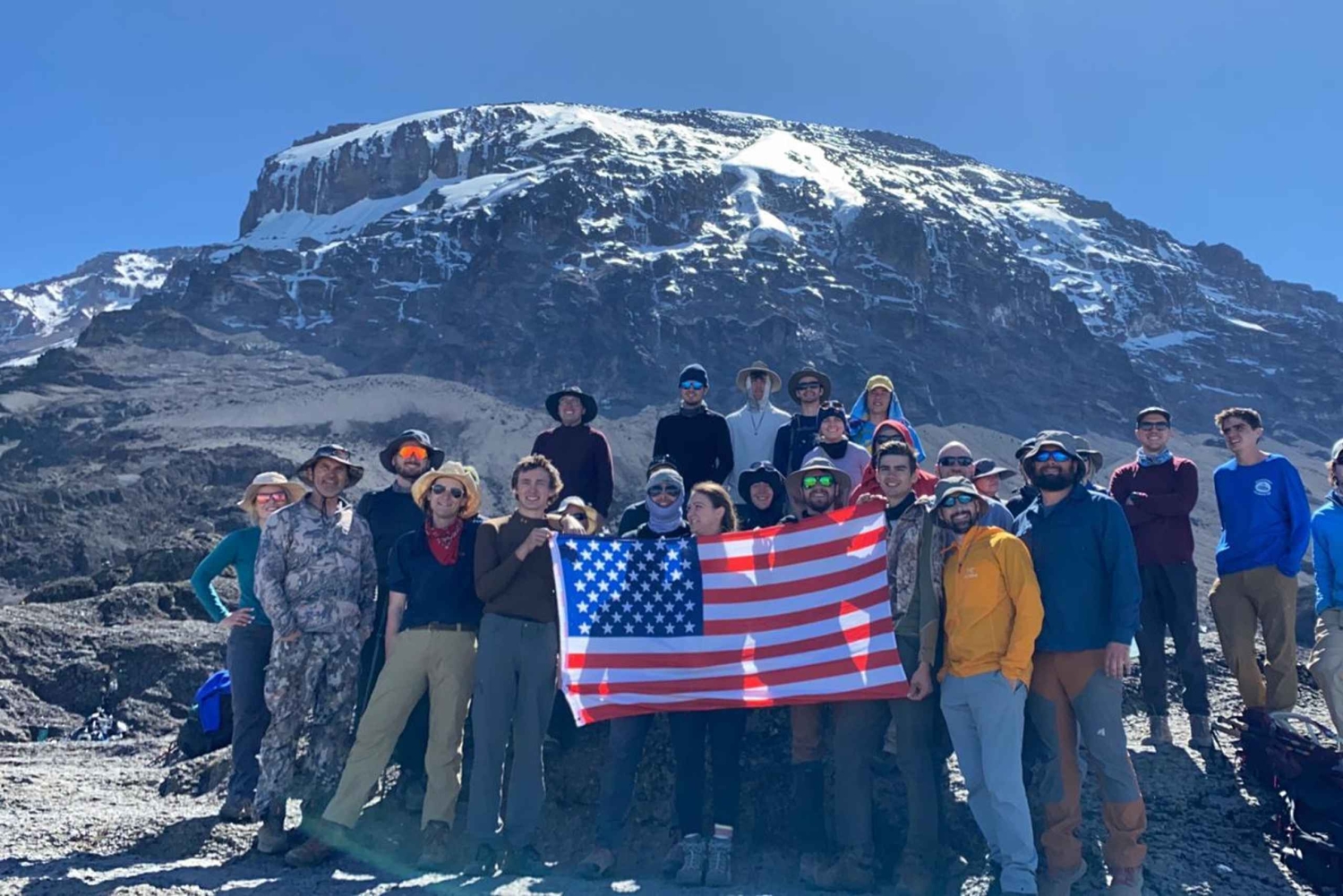 Kilimanjaron kiipeäminen Machame-reitin kautta 6 päivää