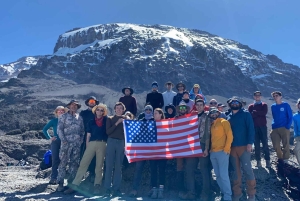 Kilimanjaron kiipeäminen Machame-reitin kautta 6 päivää