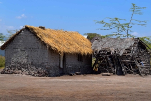 Arusha: Rundtur i landsbyen Mto wa Mbu, vandfald og Maasai Boma