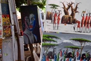 Arusha: Rundtur i landsbyen Mto wa Mbu, vandfald og Maasai Boma