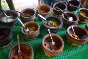 Arusha: Rundtur i landsbyen Mto wa Mbu, vandfald og Maasai Boma