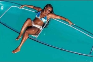 NUNGWIN RANTA; LÄPINÄKYVÄ KIRKAS KAJAKKI