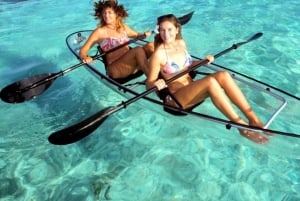 NUNGWIN RANTA; LÄPINÄKYVÄ KIRKAS KAJAKKI