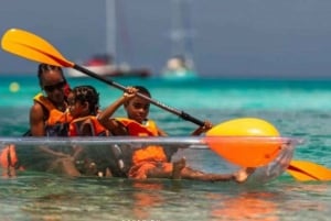 NUNGWIN RANTA; LÄPINÄKYVÄ KIRKAS KAJAKKI