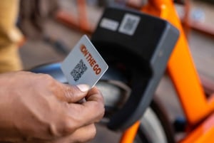 Paje: Heldags sykkelutleie med hjelm og lås