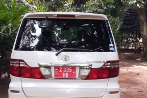Paje: Private Transfer to Stone Town or Airport