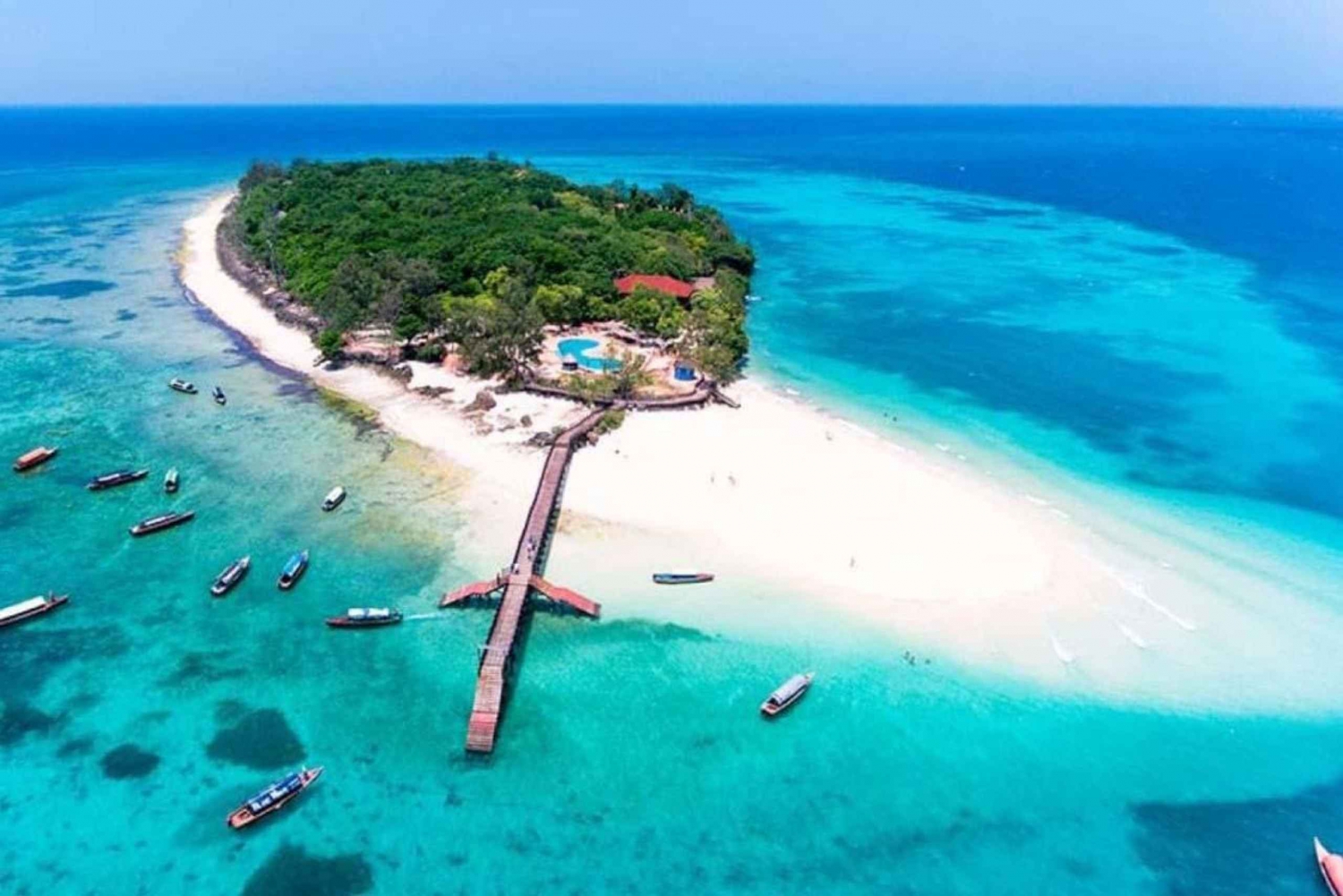 Zanzibar: Prison Island & Nakupenda Sandbank Beach med frokost
