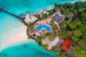 Zanzibar: Prison Island och Nakupenda Sandbank