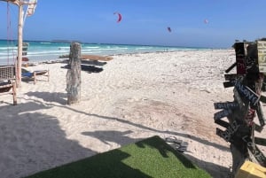 Kitesurfen: Privatunterricht vor Mnemba, Sansibar – Anfänger/Fortgeschrittene