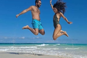 プングメ島、プングメビーチ、砂州バーベキュー、スノーケリング