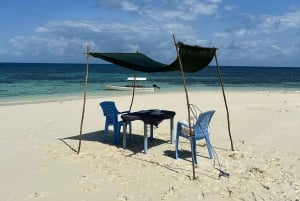 プングメ島、プングメビーチ、砂州バーベキュー、スノーケリング