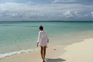 プングメ島、プングメビーチ、砂州バーベキュー、スノーケリング