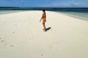 プングメ島、プングメビーチ、砂州バーベキュー、スノーケリング