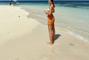 プングメ島、プングメビーチ、砂州バーベキュー、スノーケリング