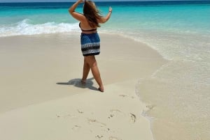 プングメ島、プングメビーチ、砂州バーベキュー、スノーケリング