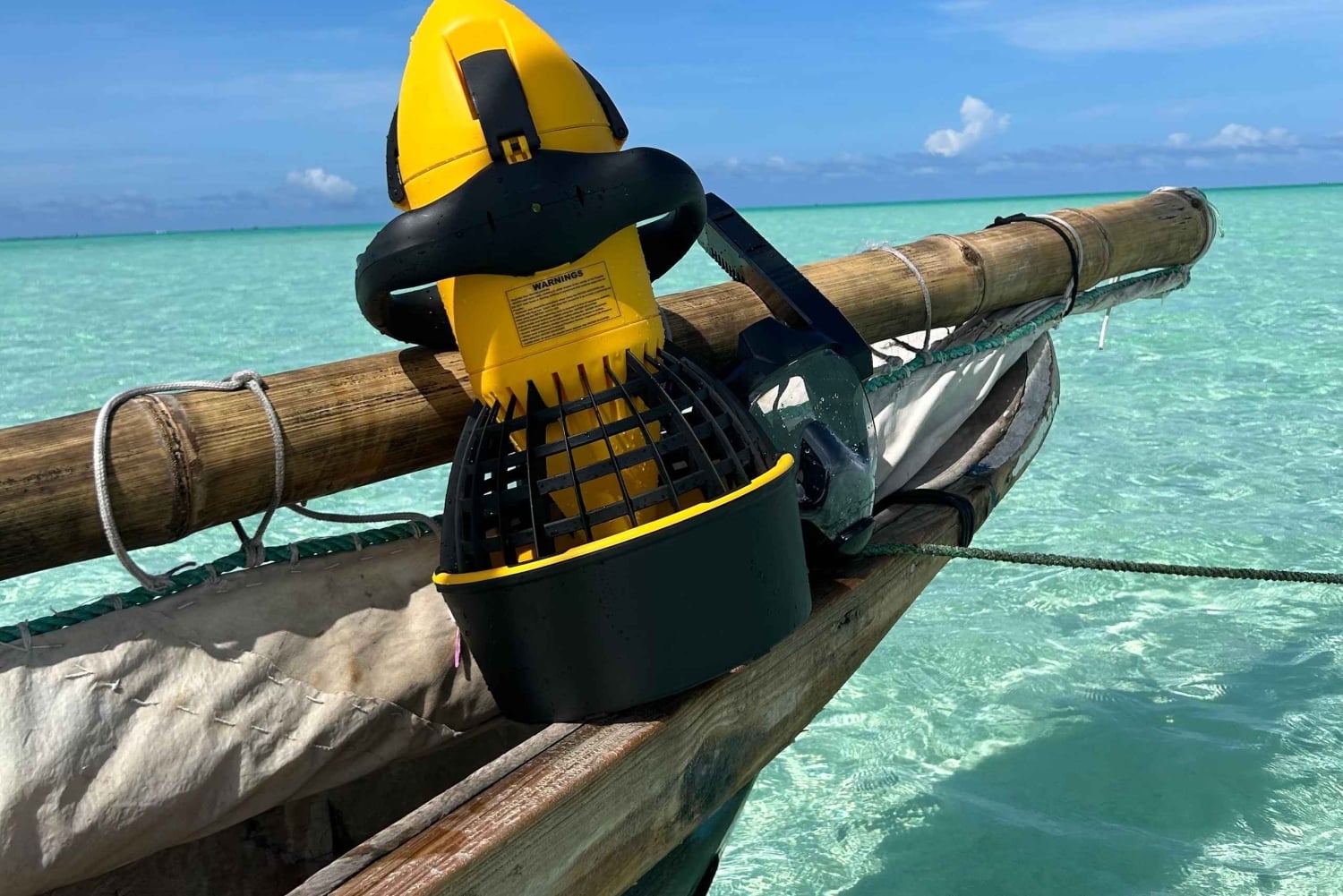 Pungume Island: Snorkeling by Sea Scooter