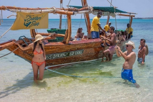 Safari Blue Tour Zanzibar koko päivän buffet mereneläviä lounas