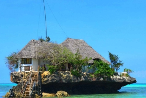 Salaamin luolakierros, Paje Beach, The Rock Lunch, Kuza-luolakierros