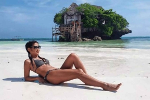 Caverna Salam, Lagoa Azul, Praia das Estrelas do Mar e Restaurante The Rock