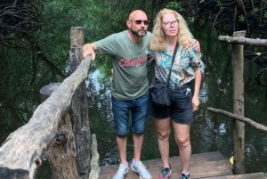 Caverna Salam, Lagoa Azul, Praia das Estrelas do Mar e Restaurante The Rock