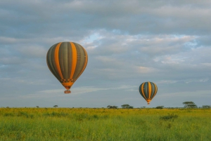 Serengeti : safari en montgolfière et petit-déjeuner dans la brousse