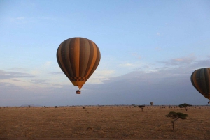 Serengeti: kuumailmapallosafari aamiaisella ja noudolla
