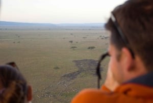 Serengeti National Park: Ballonsafari ved daggry