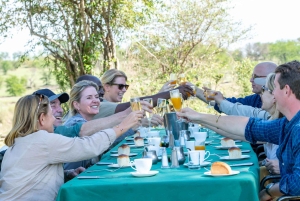 Serengeti National Park: Ballonsafari ved daggry