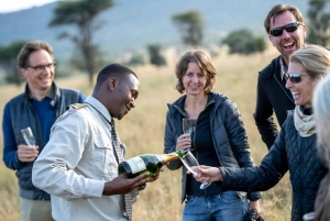 Serengeti National Park: Ballonsafari ved daggry