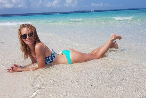 Nurkowanie z rurką, obserwacja delfinów i opcjonalny lunch na wyspie Mnemba