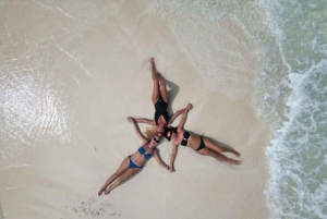 Подводное плавание, обед в The Rock, пляж Падже, остров Мнемба.