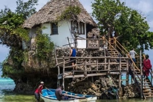 Fattoria delle spezie, foresta di Jozani, spiaggia di Paje e visita a The Rock con pranzo