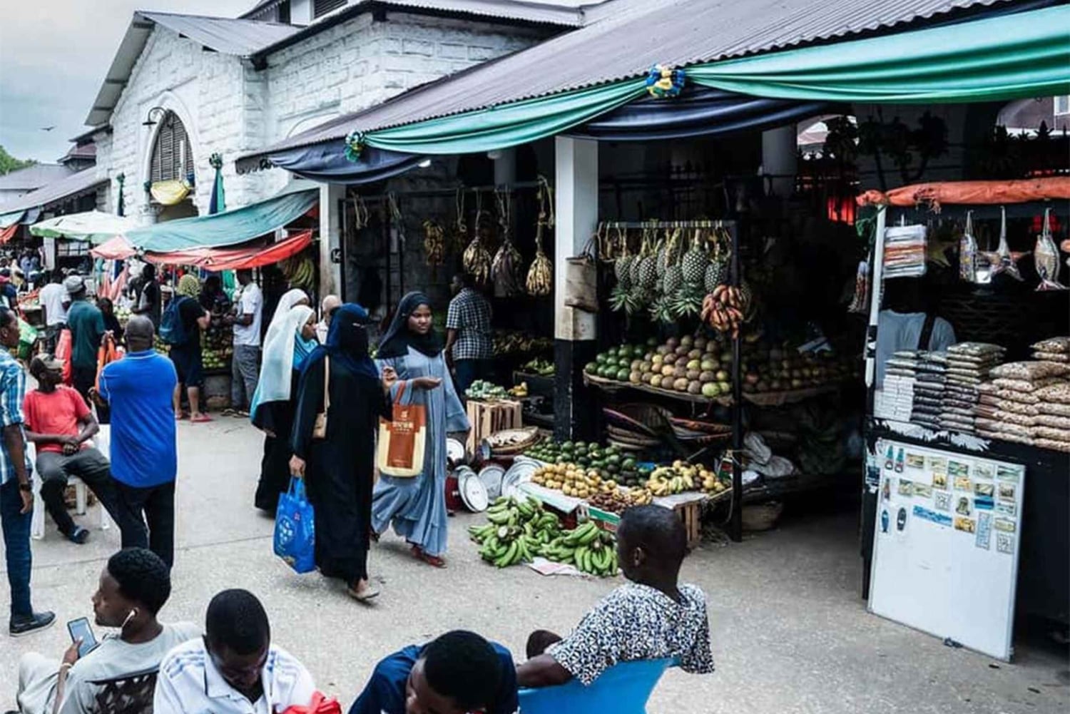 Passeggiata al mercato delle spezie e alla storia degli schiavi a Stone Town