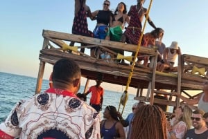 Cruzeiro Sunset Party em Zanzibar com o BoomBoom Boat