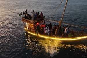Cruzeiro Sunset Party em Zanzibar com o BoomBoom Boat