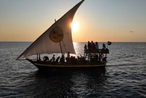 Cruzeiro Sunset Party em Zanzibar com o BoomBoom Boat