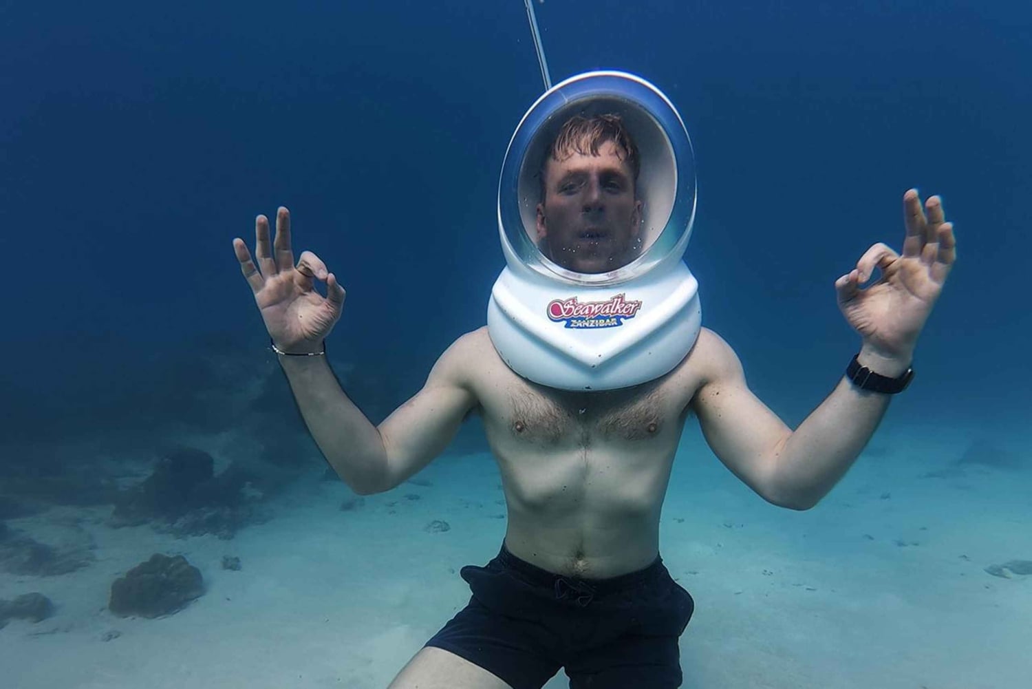 Undervandsvandring i Zanzibar, ingen svømning nødvendig